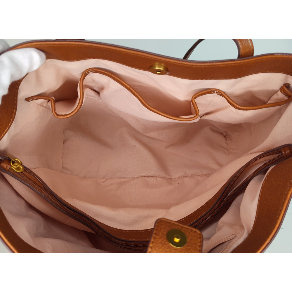 Style & Co Extra Large East West Tote - Tortoise Shell/Brown/Tan - XL - NWOT - Picture 9 of 15